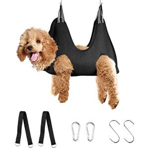 Dog Grooming Hammock Kit for Easy Nail Trimming