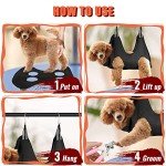 Dog Grooming Hammock Kit for Easy Nail Trimming