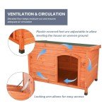 Trixie Flat-Roof Dog Kennel - Large Size
