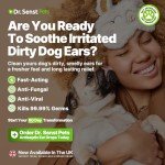 Natural Dog Ear Cleaner - 250ml Antiseptic Drops