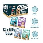 Burns Natural Wet Dog Food Variety Pack - 12x150g