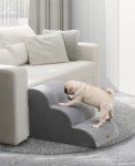 EzKamfort 3-Step Dog Stairs for Beds and Sofas
