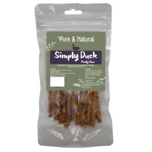 Natural Duck Chews for Dogs - Grain-Free Sticks