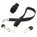 Adjustable Dog Harness with Seat Belt Restraint