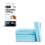 50-Pack Waterproof Puppy Training Pads for Dogs