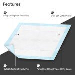 50-Pack Waterproof Puppy Training Pads for Dogs