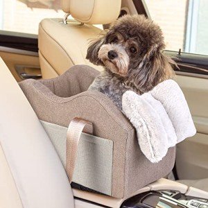 Small Dog Car Seat Booster for Console
