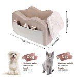 Small Dog Car Seat Booster for Console