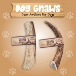Natural Deer Antlers for Large Dogs - Chew Treats