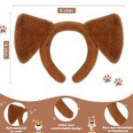 Light Brown Puppy Dog Costume Set for Kids