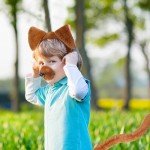 Light Brown Puppy Dog Costume Set for Kids
