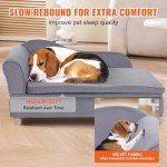 Soft Velvet Pet Sofa for Small Dogs and Cats