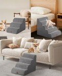 EzKamfort Pet Stairs for Small Dogs - 5 Steps