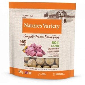 Nature's Variety Freeze-Dried Lamb for Dogs 120g