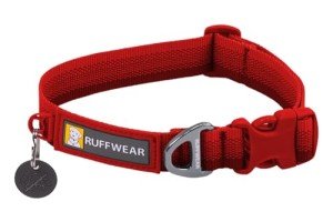 RUFFWEAR Adjustable Medium Dog Collar - Red Canyon