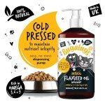Flaxseed Oil for Dogs - Omega 3 & 6 Supplement