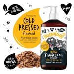 Flaxseed Oil for Dogs - Omega 3 & 6 Supplement