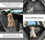 Waterproof Dog Car Hammock Seat Cover - 50"x57
