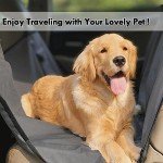 Waterproof Dog Car Hammock Seat Cover - 50"x57