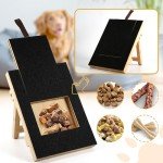Wooden Dog Scratch Pad with Snack Box