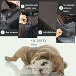 Lealchum Memory Foam Dog Booster Car Seat