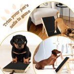 Wooden Dog Scratch Pad with Snack Box