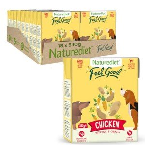 Naturediet Feel Good Chicken Wet Dog Food 390g
