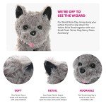 Kansas Girl Cute Grey Terrier Plush Dog Toy