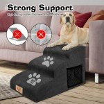 3-Step Foam Dog Stairs for Small Pets