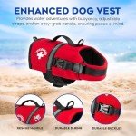 Paws Aboard Dog Life Jacket for Water Safety