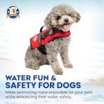 Paws Aboard Dog Life Jacket for Water Safety