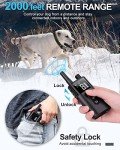 Rechargeable Remote Anti Barking Collar for Dogs