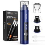 IREDOON 3-Speed Quiet Dog Nail Grinder - Blue