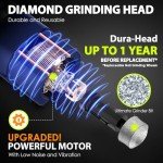 IREDOON 3-Speed Quiet Dog Nail Grinder - Blue