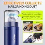 IREDOON 3-Speed Quiet Dog Nail Grinder - Blue