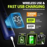 IREDOON 3-Speed Quiet Dog Nail Grinder - Blue