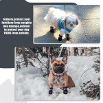 Water-Resistant Non-Slip Dog Boots - 4 Pack