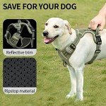HEELE No-Pull Dog Harness with Handle - Green