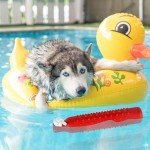 Durable Rubber Floating Dog Fetch Stick Toy
