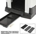 Lanco Medium Dog Kennel with Adjustable Sunroof