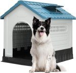 Lanco Medium Dog Kennel with Adjustable Sunroof
