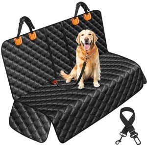 Waterproof Dog Back Seat Cover - Nonslip Design