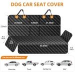 Waterproof Dog Back Seat Cover - Nonslip Design