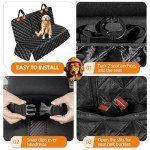 Waterproof Dog Back Seat Cover - Nonslip Design