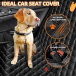 Waterproof Dog Back Seat Cover - Nonslip Design