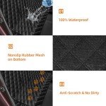 Waterproof Dog Back Seat Cover - Nonslip Design