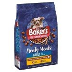 Bakers Meaty Meals Dry Dog Food - Chicken 4x2.7kg