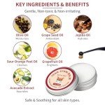 Natural Tear Stain Remover Balm & Brush for Pets