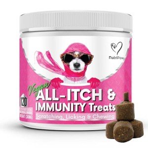 NutriPaw Vegan Itch Relief Treats for Dogs