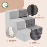 Foldable Pet Stairs for Dogs and Cats